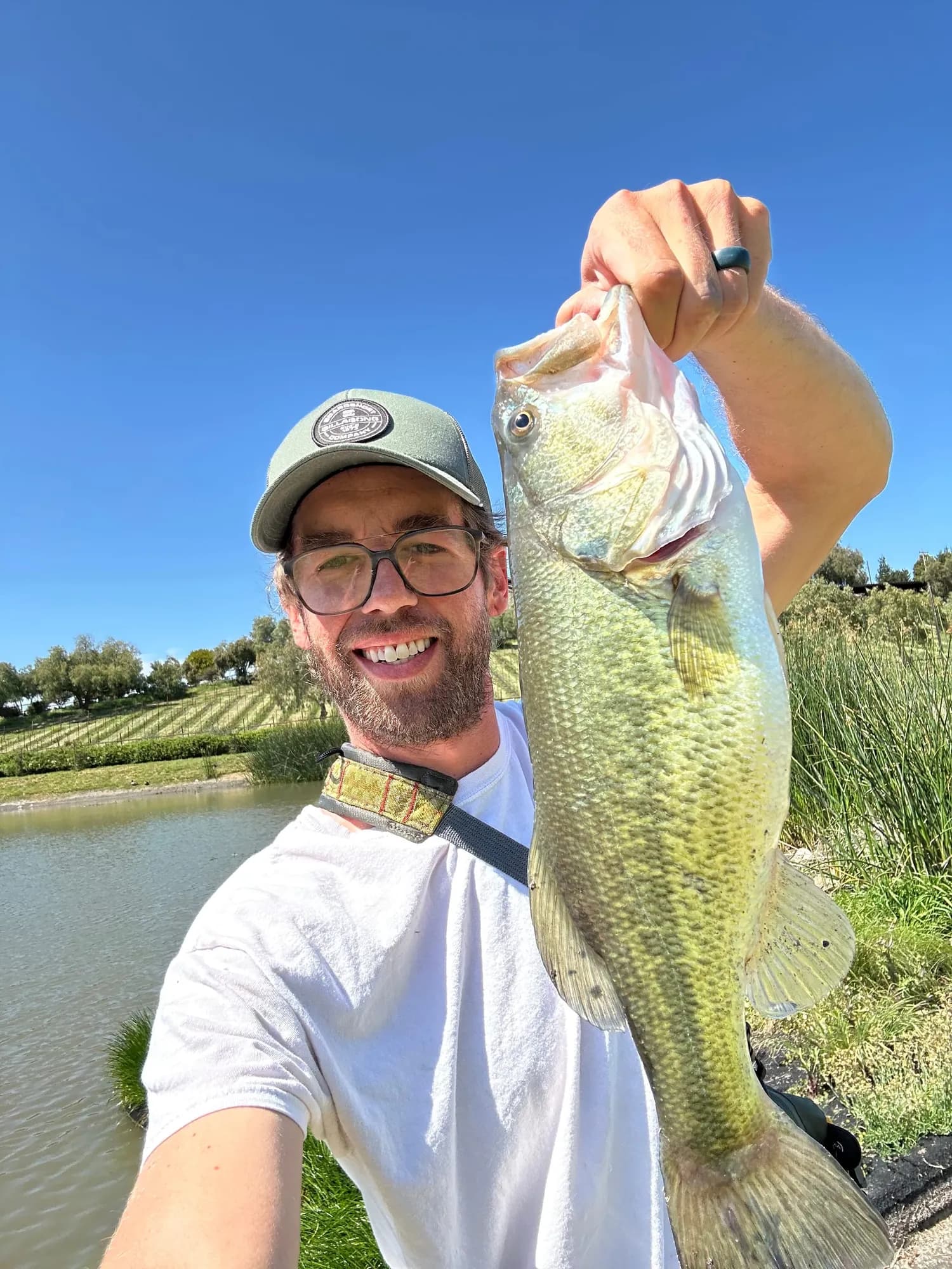 Fishing in the big pond